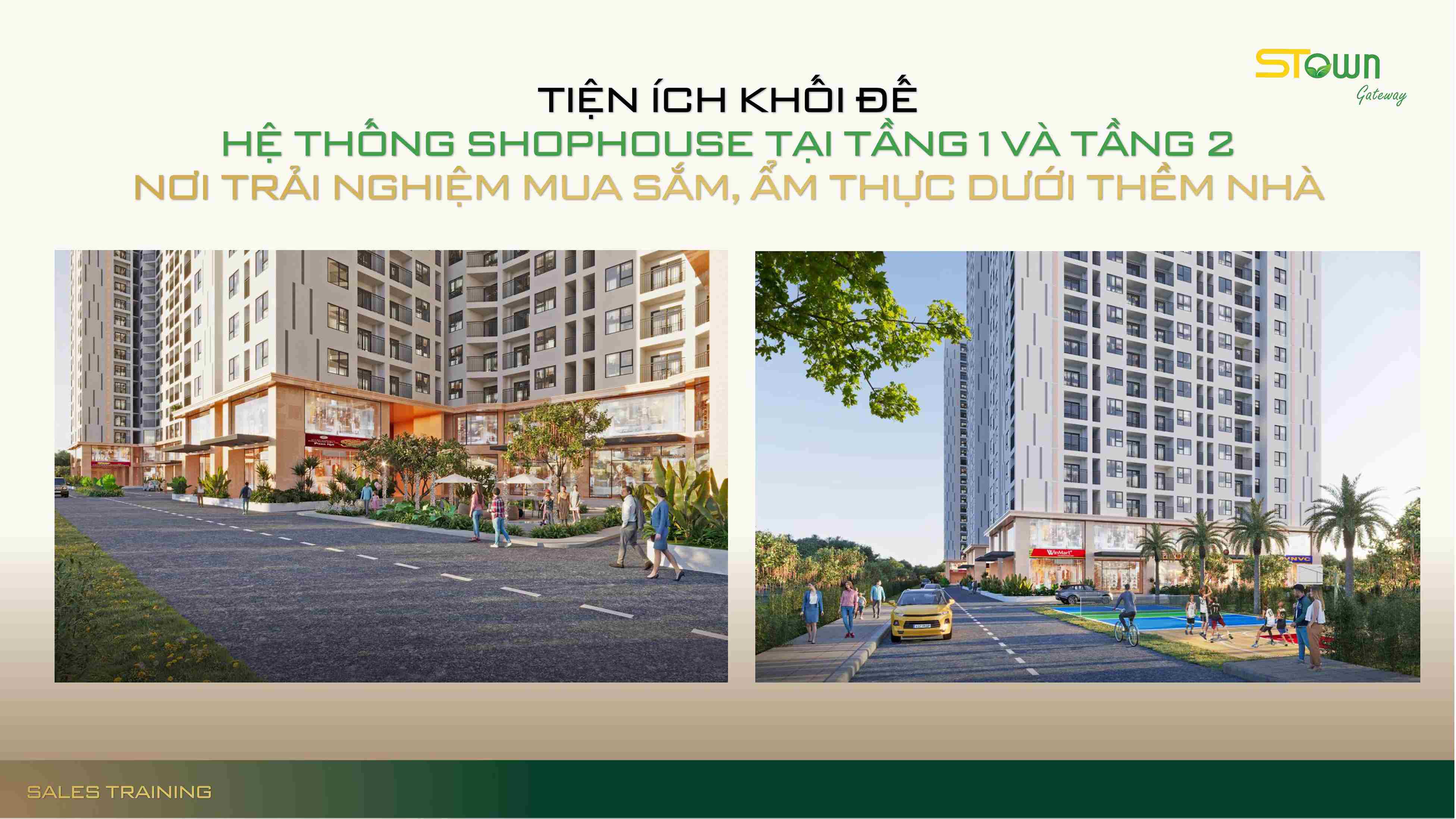 TIỆN ÍCH STOWN GATEWAY BÌNH DƯƠNG