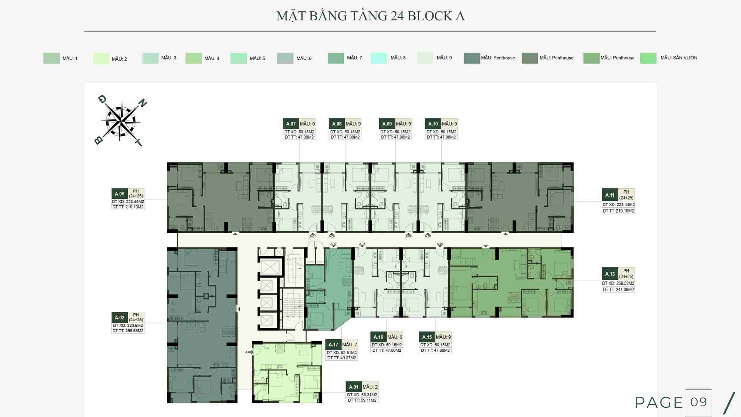 MẶT BẰNG TẦNG